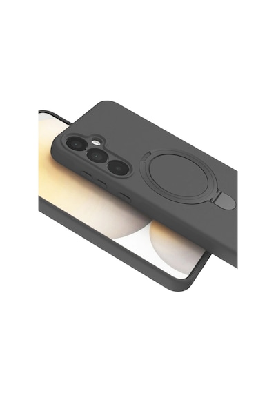 Samsung Uyumlu Galaxy A15 4g Regal Magsafe Standlı Kapak - Titan Gri 0.2M-Çok Renkli