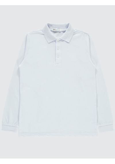 Civil Boys Basic 10-13 Yaş Sweatshirt Beyaz