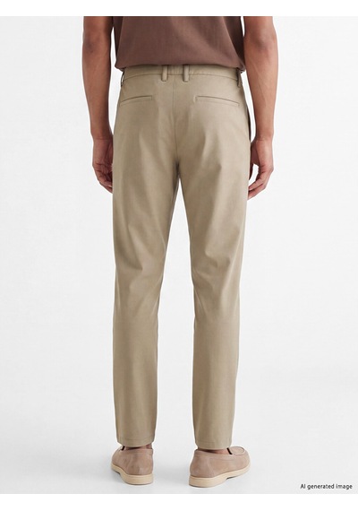 Lcw Vision Kahverengi Slim Fit Erkek Pileli Pantolon