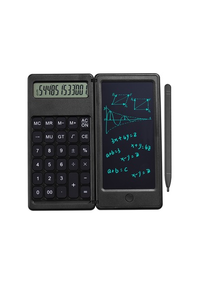 Katlanabilir Hesap Makinesi + 6 '' LCD Dijital Çizim Tablet