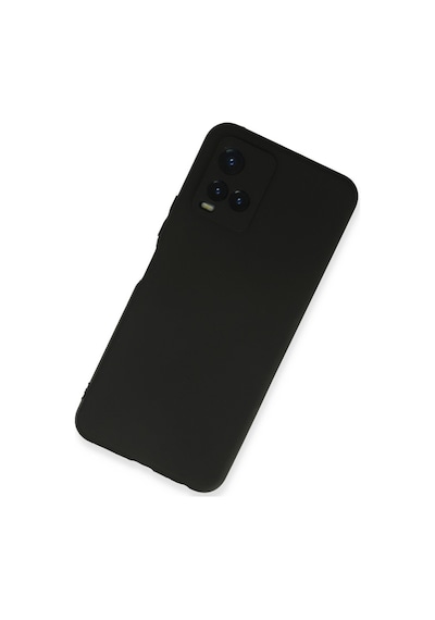 Vivo Y33s Kılıf Siyah Renk First Yumuşak Esnek Silikon Kapak Col172634-siyah