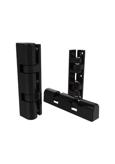 2 Adet 90 Mm Pvc Pimapen Siyah Quick Fast Kapı-pencere Menteşesi