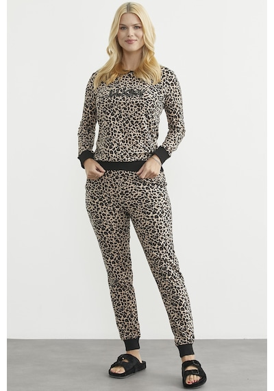 Sementa Leopar Desenli Pijama Takım - Kamel M
