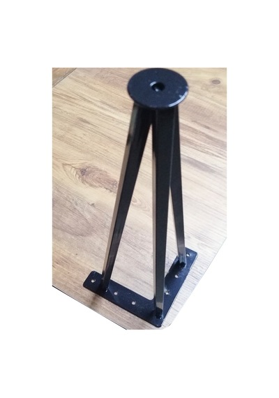Evnalia Evnalia Metal Boru Ayak Kütük Masa Orta Sehpa Kalın Zigon Ayağı
