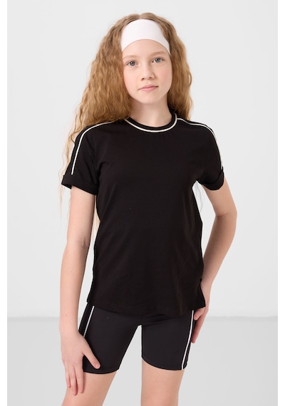 Standart Fit O Yaka 3lü Paket Siyah-haki-gül Kurusu Kız Çocuk T-shirt - 75177 Siyah-haki-gül Kurusu Standart Fit O Yaka 3lü Paket Siyah-haki-gül Kurusu Kız Çocuk T-shirt - 75177 Siyah-haki-gül Kurusu