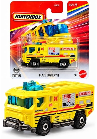 Matchbox 1:64 Tekli Arabalar Blaze Blaster Iı Jhp47