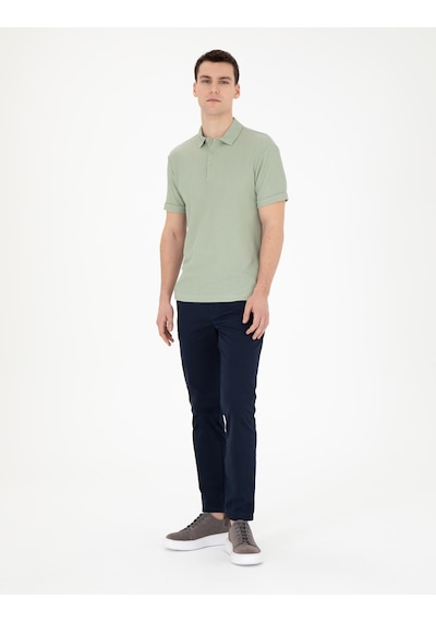 Pierre Cardin Erkek Lacivert Kanvas / Chino Pantolon 50288511-vr033 Lacivert