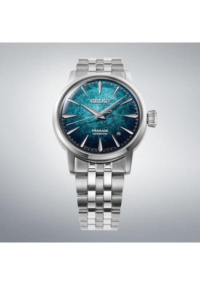 Seiko Presage Cocktail Hcb001j1 Erkek Kol Saati Hcb001j Metalik Gri