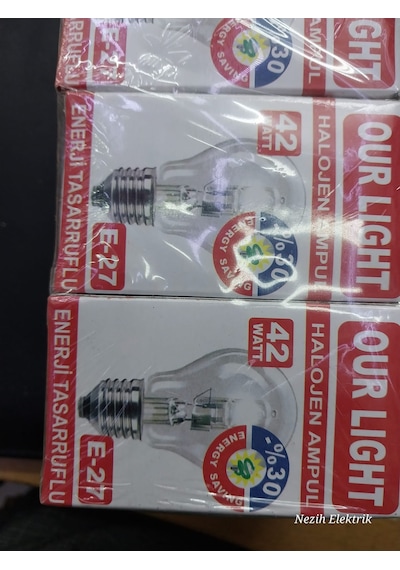 42 Watt Halojen Ampul