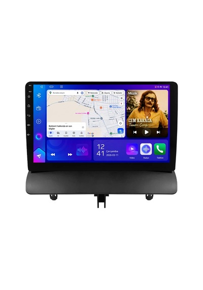 Ford Transit Courier Android Multimedya 2014-2023 Carplay Android Auto Navigasyon 4gb Ram 32gb 9"