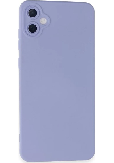 Newface Samsung Galaxy A05 Kılıf Nano İçi Kadife Silikon - Lila