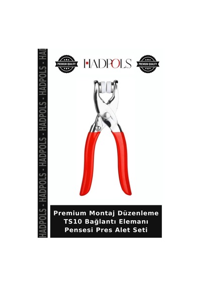 Premium Montaj Düzenleme Ts10 Bağlantı Elemanı Pensesi Pres Alet Seti