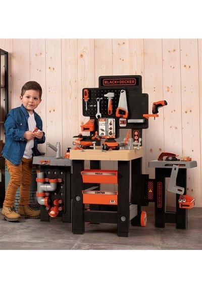 Smoby Black & Decker Büyük Çalışma Tezgâhı 360744