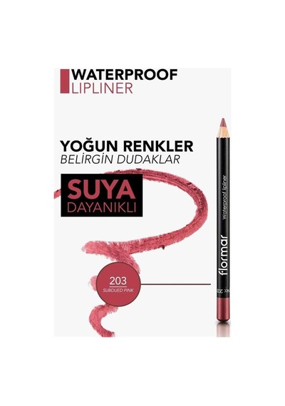 Flormar Dudak Kalemi No:203 01