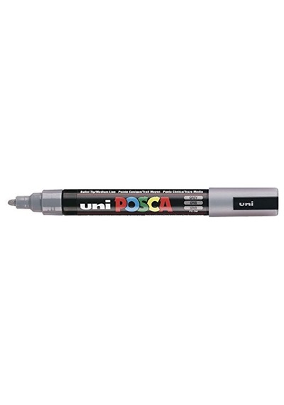 Uni-ball Uni Pc-5m Boyama Markörü 1.8-2.5 Mm Gri 103 Ivory