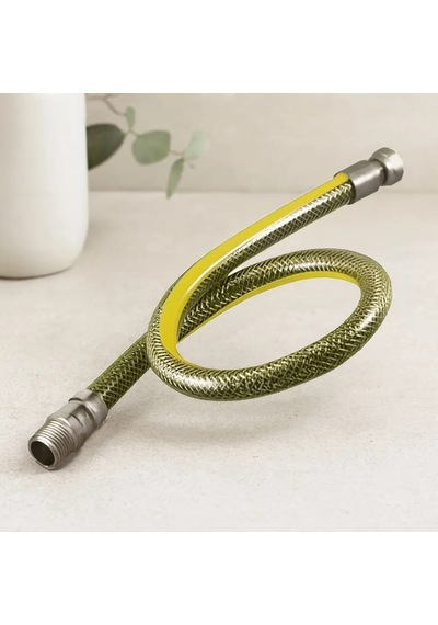 Jenerik Doğalgaz Flex Hortum Çelik Örgülü 50 Cm