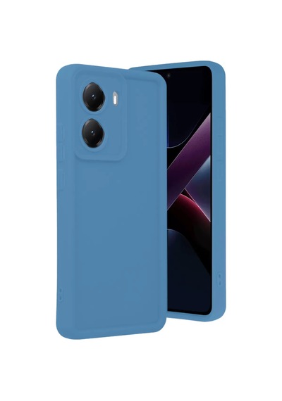 Newface Xiaomi Poco X7 Pro Viera Silikon - Mavi