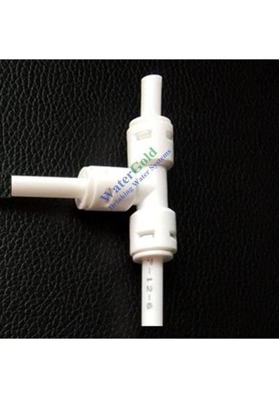 Su Arıtma Cihazı T Bağlantı Nipeli 6 MM Hortum Quick Geçmeli - 5 Adet
