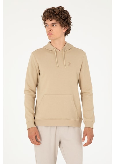 U.s. Polo Assn. Erkek Kum Sweatshirt 50295167-vr085 Kum