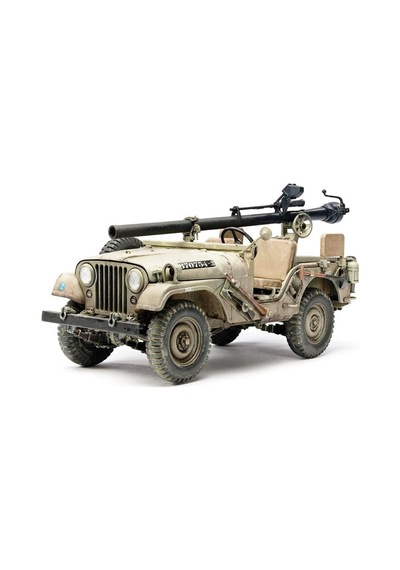 1/35 Idf M38a1/cj5 2 Models Set Tank Savarlı Jeep Maketi, Afv Club 35s99