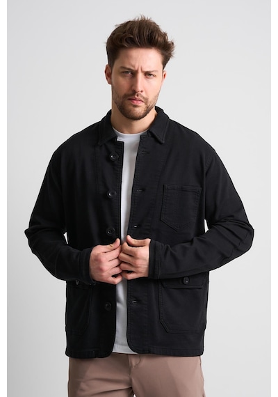 Alexander Gardi Alexandergardı Düğmeli Cep Detaylı Erkek Denim Ceket Ec-j53-01 Siyah Alexander Gardi Alexandergardı Düğmeli Cep Detaylı Erkek Denim Ceket Ec-j53-01 Siyah
