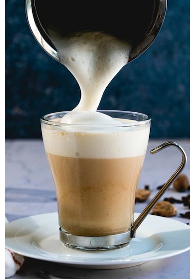 Pilli Mini Mixer Kahve Süt Köpürtücü Karıştırıcı Cappuccino Mixer Çelik Diğer