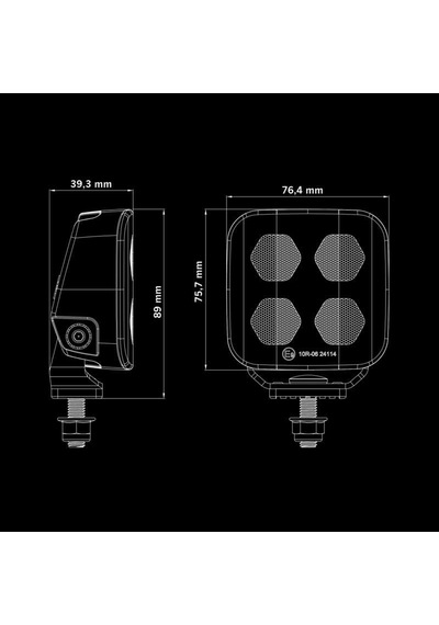 Strands Off-road Led Lamba Unity Edge 20w 809275