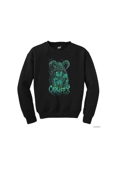 Carnifex Siyah Sweatshirt
