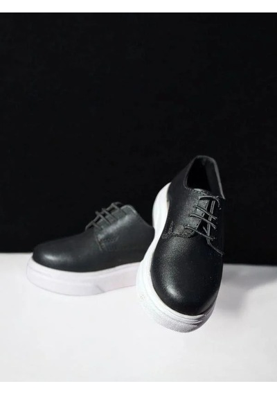 Erkek Çocuk Ortopedik Sneaker Ayakkabı-15738 Siyah