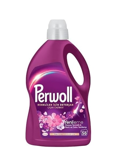 Hassas Sıvı Çamaşır Deterjanı Yenileme & Çiçek Cazibesi 2.75l 50 Yıkama 0.75 LT - 2.5 LT - 12 KG