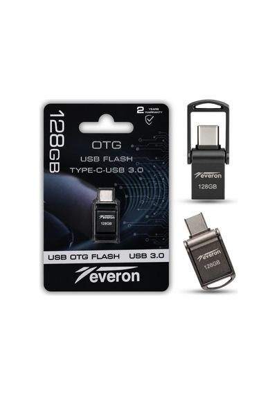 Everon 128gb Typec Usb Otg 3.0 Metal Flash Bellek