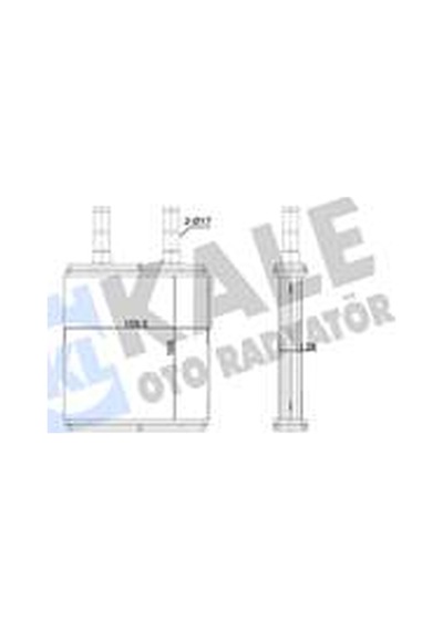 Kalorıfer Radyatoru Getz 02-10 165x163x26