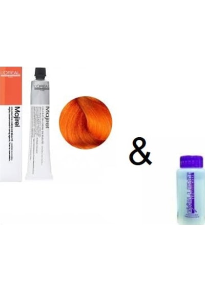 Loreal Majirel 7.40 Kumral Çok Yoğun Bakır Saç Boyası & Oksidanı