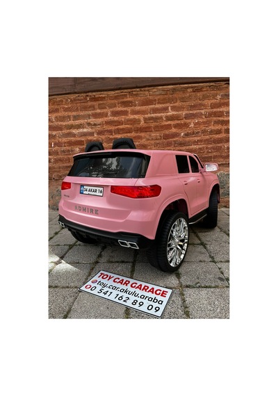 Audi Akülü Araba 0-6 Yaş Pembe Pembe