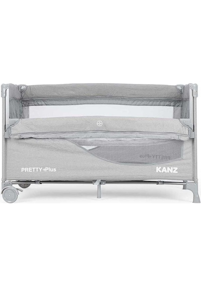 Kanz Pretty+plus Anne Yanı & Oyun Parkı Park Yatak Gri