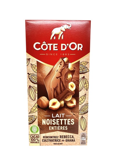 Cote D'or Fındıklı Sütlü Tablet Çikolata 180 G Tarı
