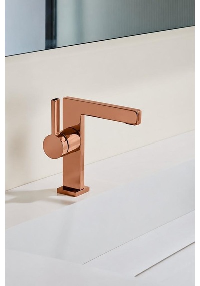 Sera Kısa Lavabo Bataryası Parlak Rose