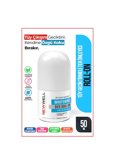New Well Whitening Roll-On Deodorant 50 ML