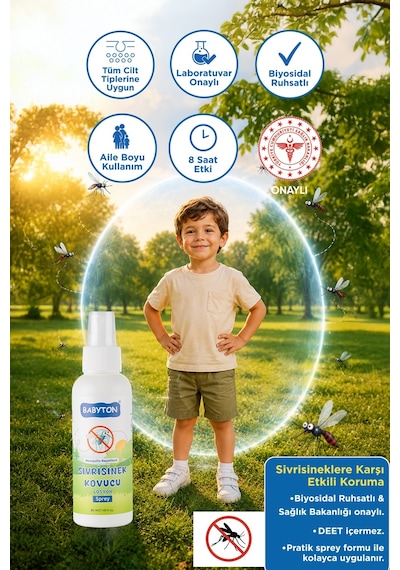 Sivrisinek Kovucu Losyon Sprey 50 Ml