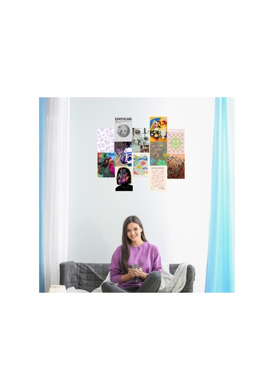 Colorful Soft Poster Duvar Kağıdı Seti A6