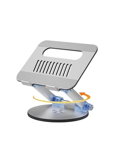 Ayrex Taşınabilir Katlanabilir Folding Alüminyum Dizüstü Bilgisayar Notebook Stand Alüminyum Ayarlanabilir Açı V