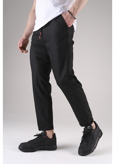 Oksit Joy Erkek Beli Lastikli Duble Paça Erkek Jogger Pantolon
