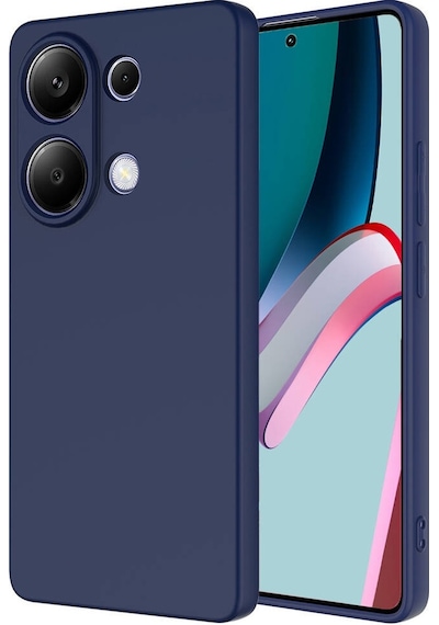 Kilifone - Xiaomi Uyumlu Redmi Note 13 Pro 4g - Kılıf İçi Kadife Koruyucu Mara Lansman Kapak - Lacivert