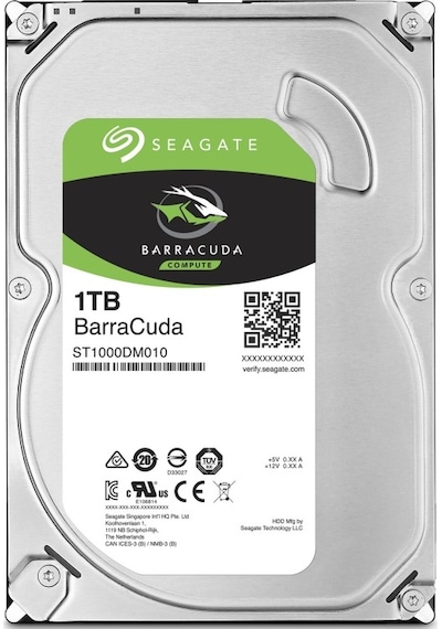 Seagate Barracuda ST1000DM010 1 TB 3.5" SATA 7200 RPM SATA 3 HDD