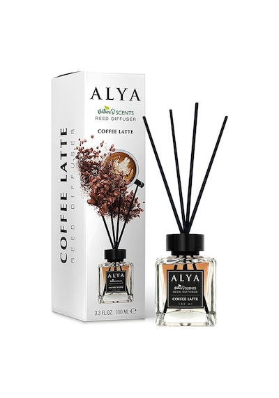 Alya Nature's Scents Coffee Latte Bambu Çubuklu Oda Kokusu 100 ML