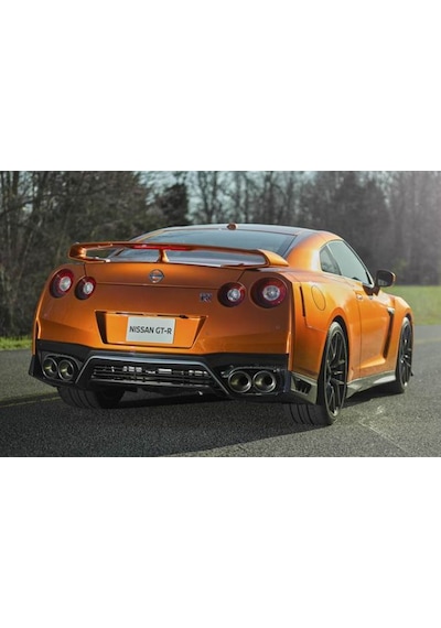 Dk Tuning Nissan Gtr Bagaj Bronz Siyah Logo Amblem Arma -