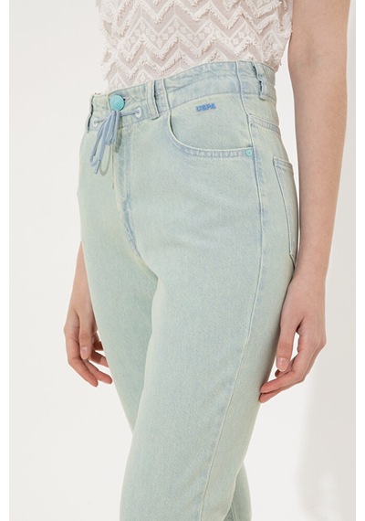 U.S. Polo Assn. Kadın Turkuaz Jean Pantolon 50246475-vr093 Çok Renkli U.S. Polo Assn. Kadın Turkuaz Jean Pantolon 50246475-vr093 Çok Renkli