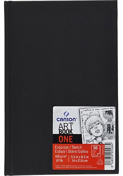 Canson Art Book One Spirali Grafik Defteri 100gr. 14x21.6 Cm 80 Y