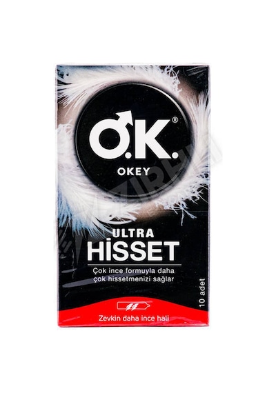 Okey Hisset Ultra Çok İnce Formlu 10'lu