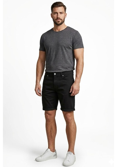Jack & Jones Jpstrick Erkek Şort Siyah